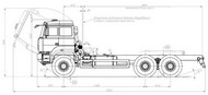  длиннобазовое шасси «урал-6370»